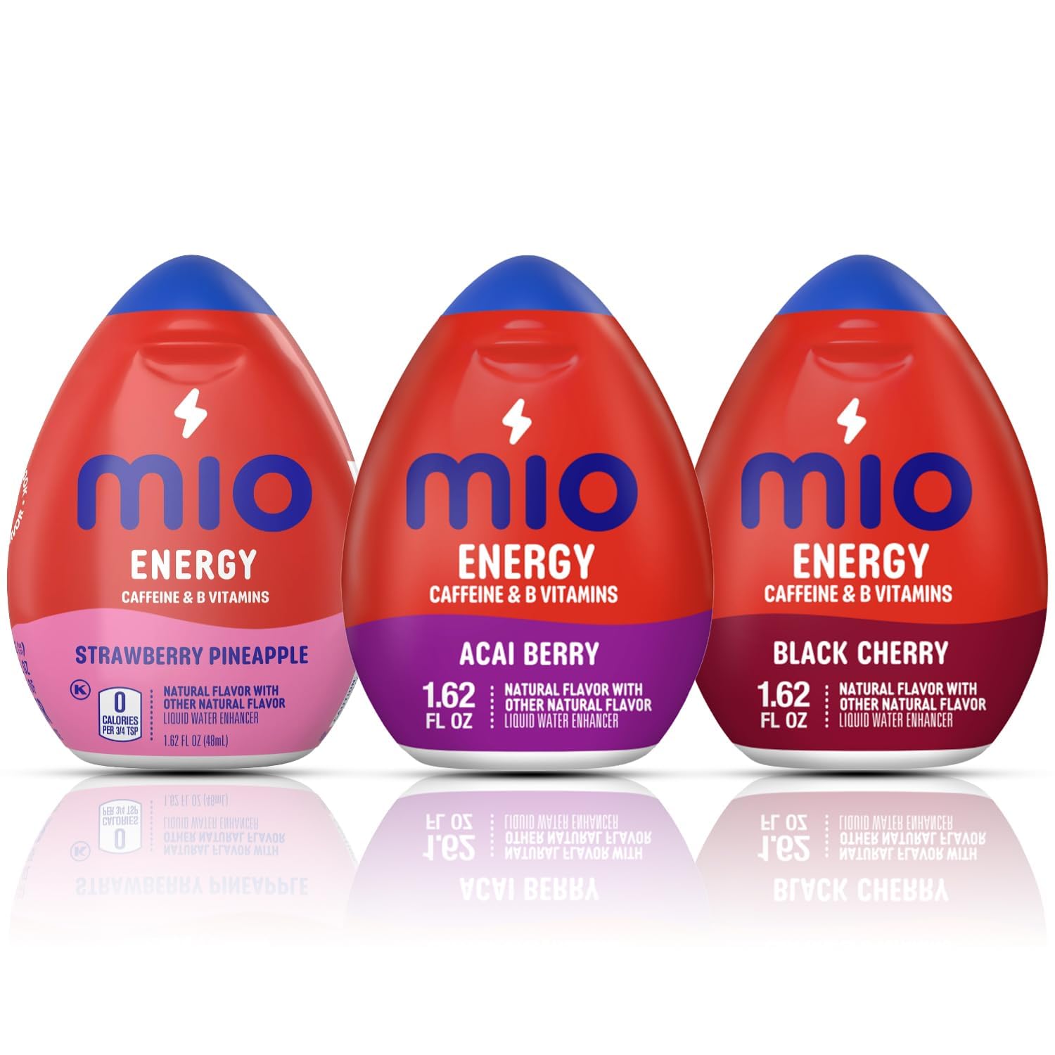 Amazon.com : Mio Energy Water Enhancer Variety Pack, 1.62 fl oz, 3